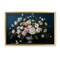 Stupell Industries Moody Blue Floral Vase Floating Frame, design by Petal Prints Design